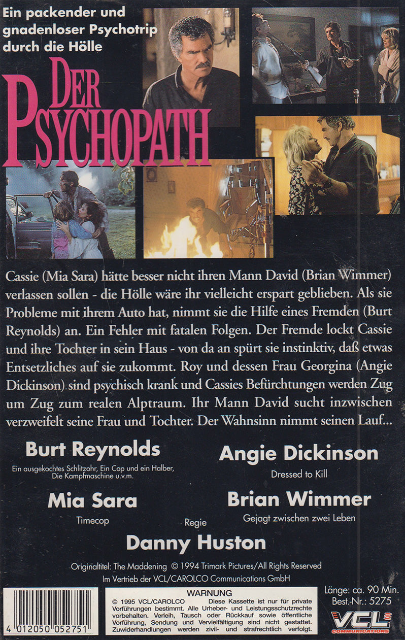 Der Psychopath (VHS - 1995 - DE)