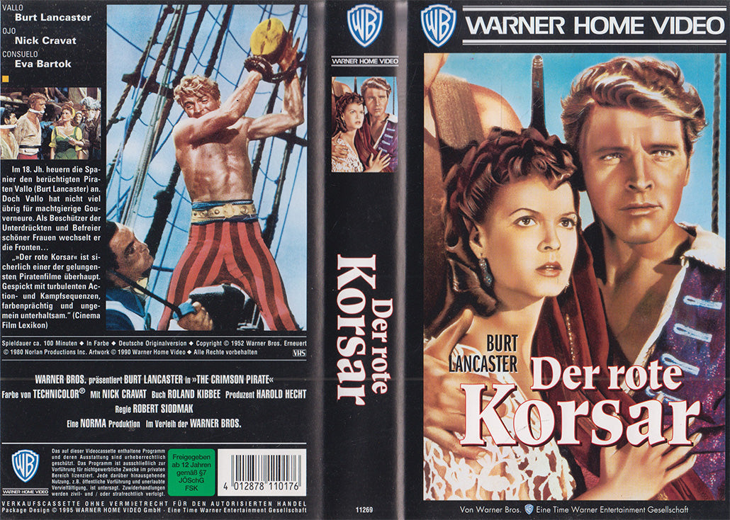 The Red Corsair (VHS - 1995 - DE)