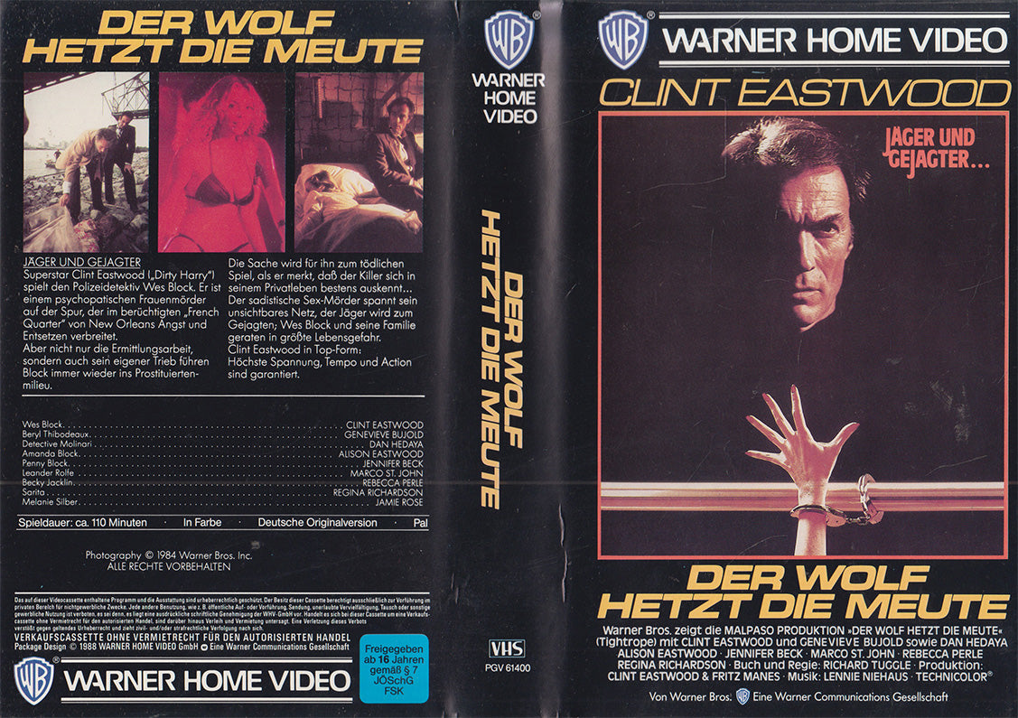 Der Wolf hetzt die Meute (VHS - 1988 - DE)