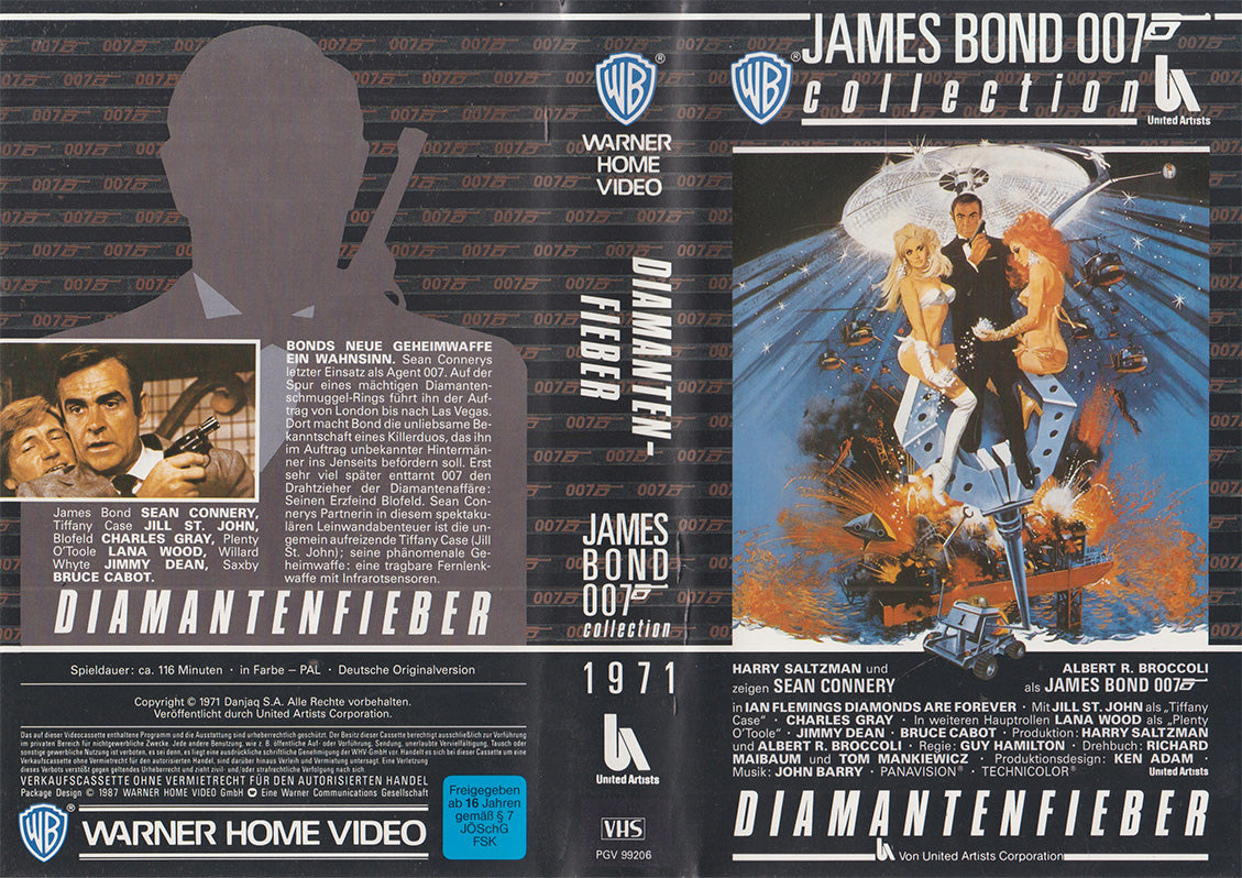 James Bond 007 - Diamond Fever (VHS - 1987 - DE)