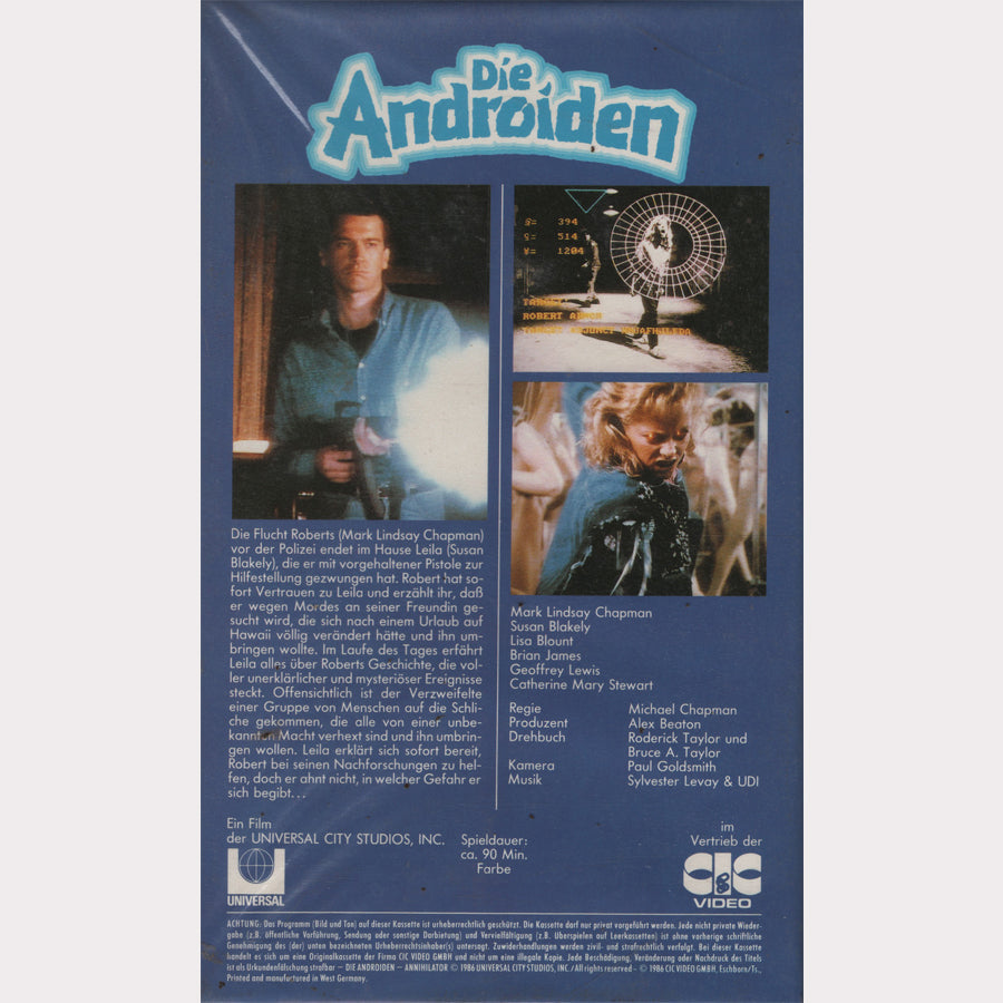 Die Androiden (VHS - 1986 - DE)