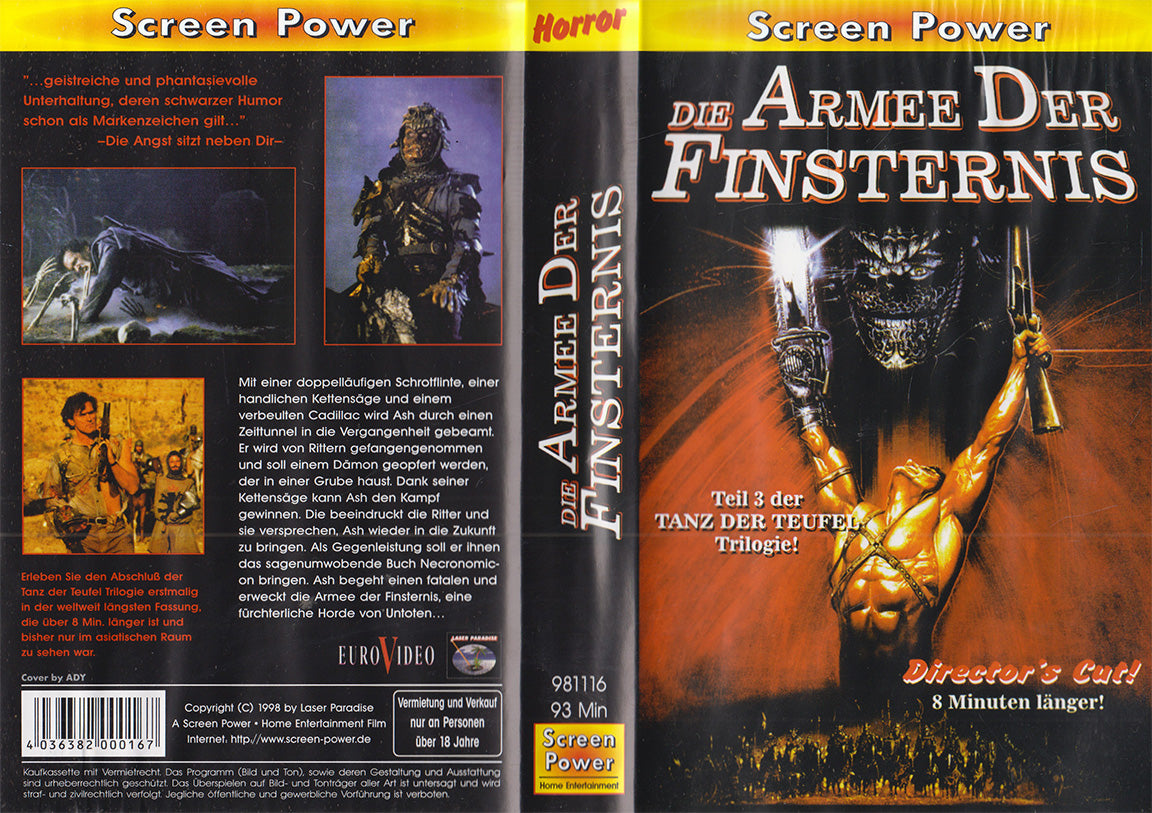 Die Armee der Finsternis (VHS - 1998 - DE)