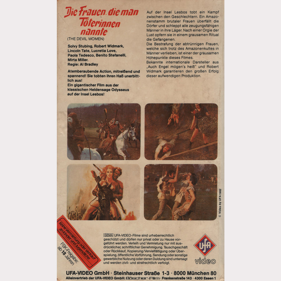 Die Frauen, die man Töterinnen nannte (VHS - 1982 - DE)