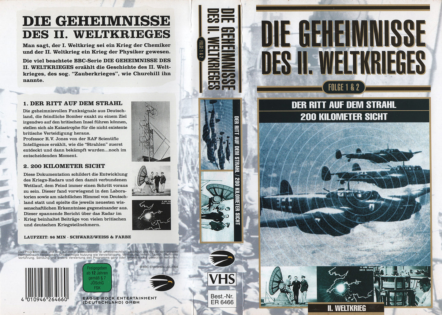 Die Geheimnisse des 2. Weltkriegs: Folge 1 & 2 (VHS - 1994 - DE)