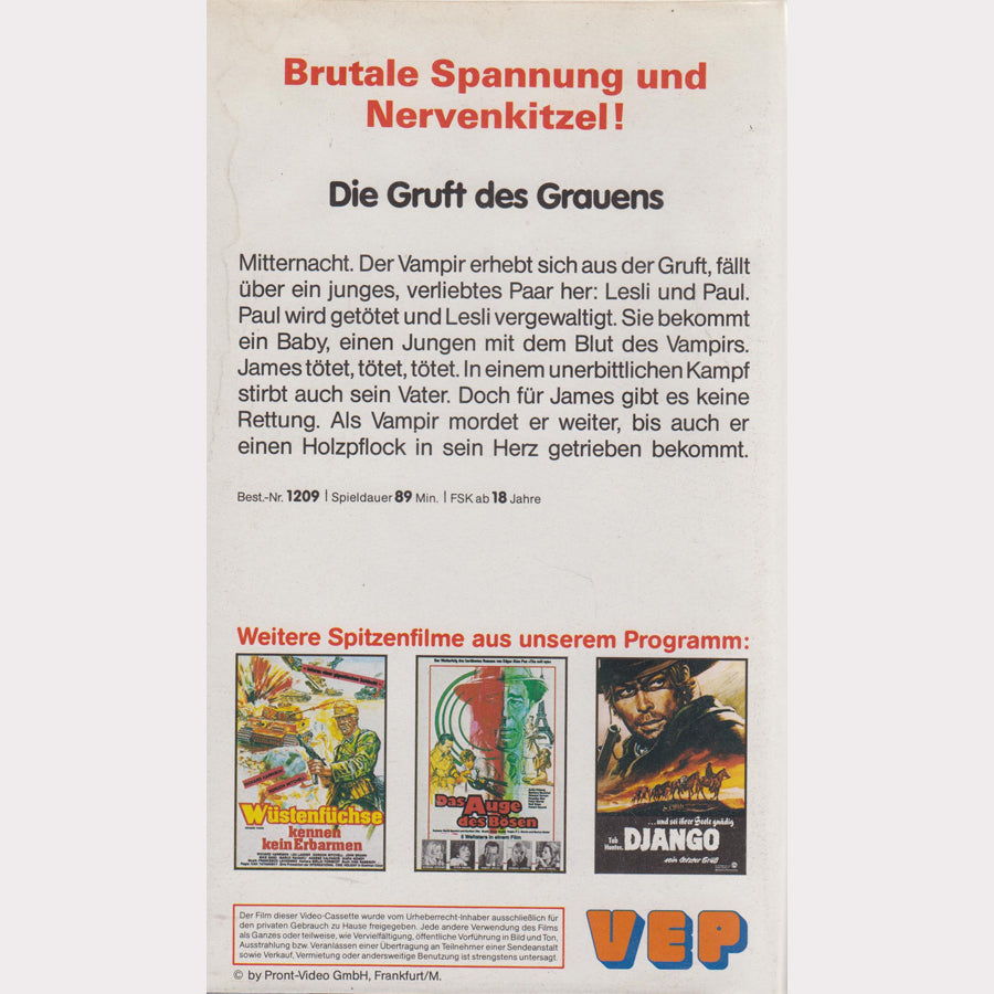 Die Gruft des Grauens (VHS - DE)