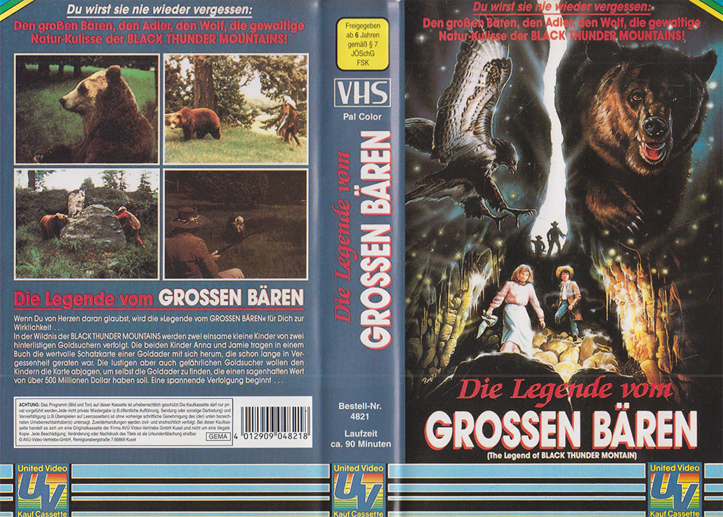 Die Legende vom großen Bären (VHS - DE)