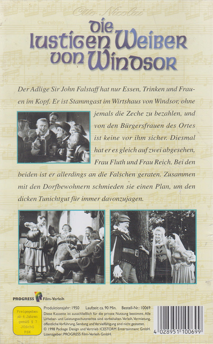 Die lustigen Weiber von Windsor (VHS - 1998 - DE)
