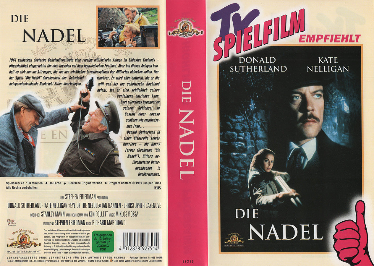 Die Nadel (VHS - 1998 - DE)