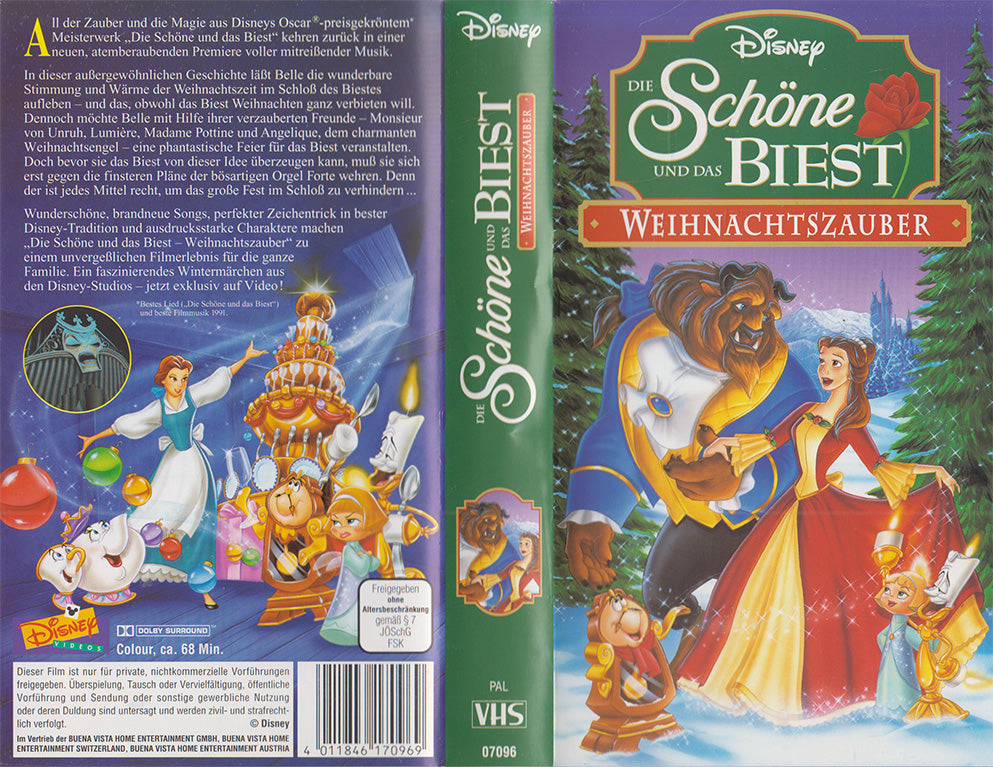 Beauty and the Beast - Christmas Magic (VHS - DE)