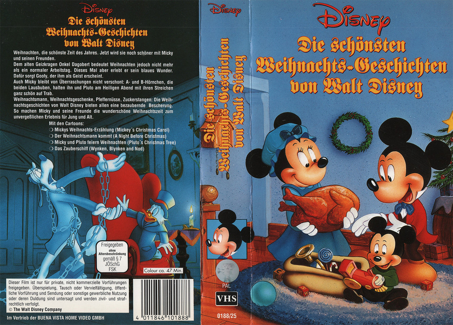 Die schönsten Weihnachts-Geschichten von Walt Disney (VHS - DE)
