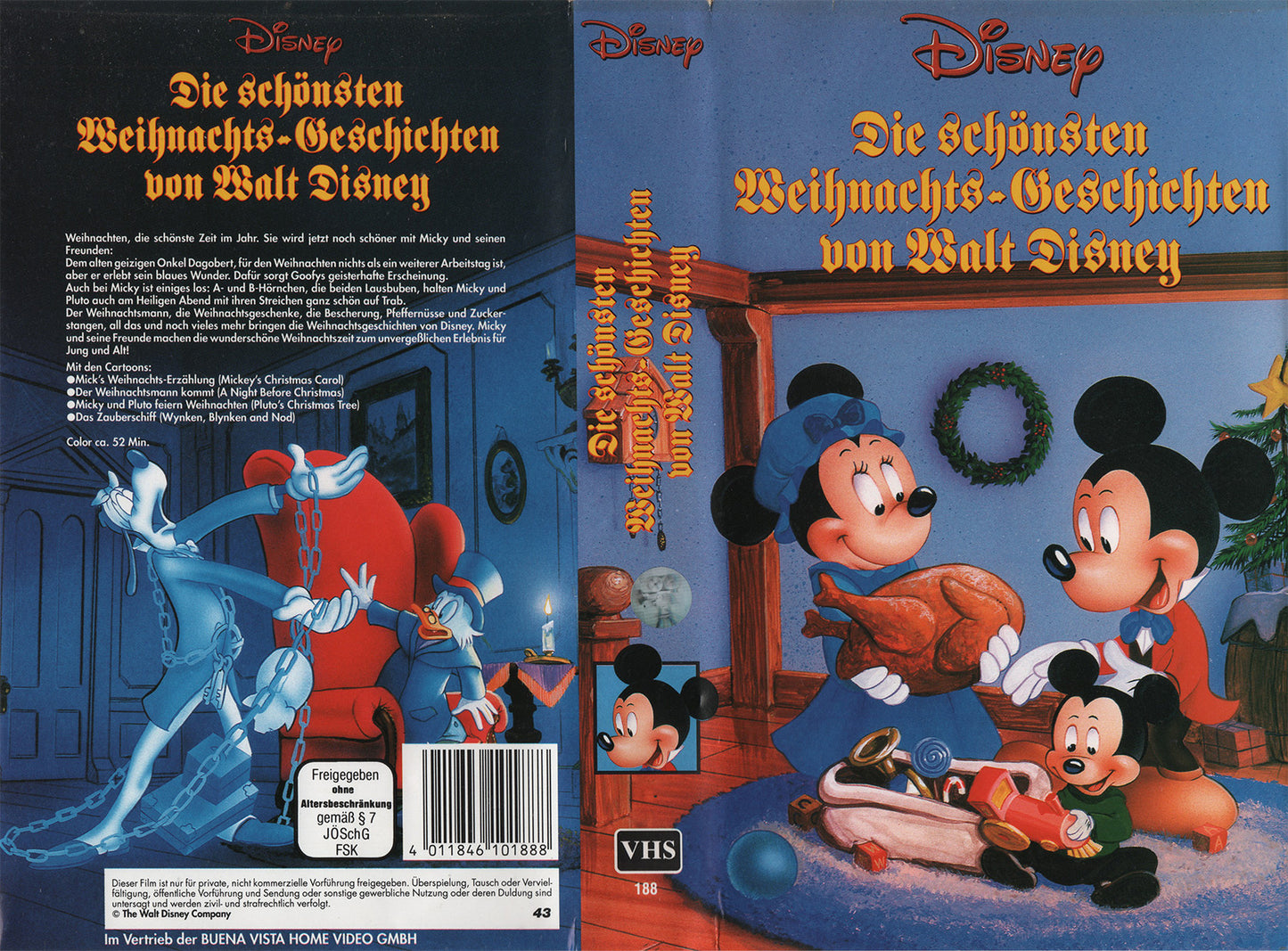 Die schönsten Weihnachts-Geschichten von Walt Disney (VHS - DE)