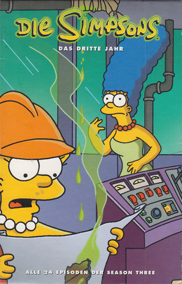 Die Simpsons: Das dritte Jahr 20th Century Fox VHS Cover back