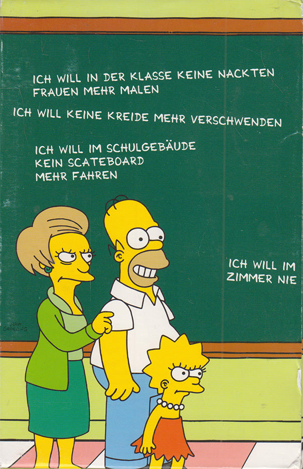 Die Simpsons: Die erste Staffel 20th Century Fox 2001 VHS Cover back