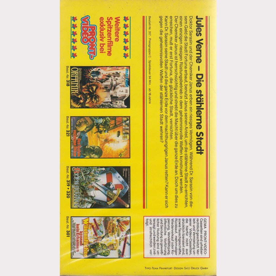 Die stählerne Stadt (VHS - DE)