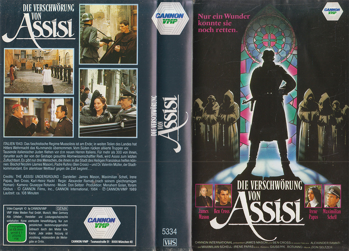 Die Verschwörung von Assisi (VHS - 1989 - DE)