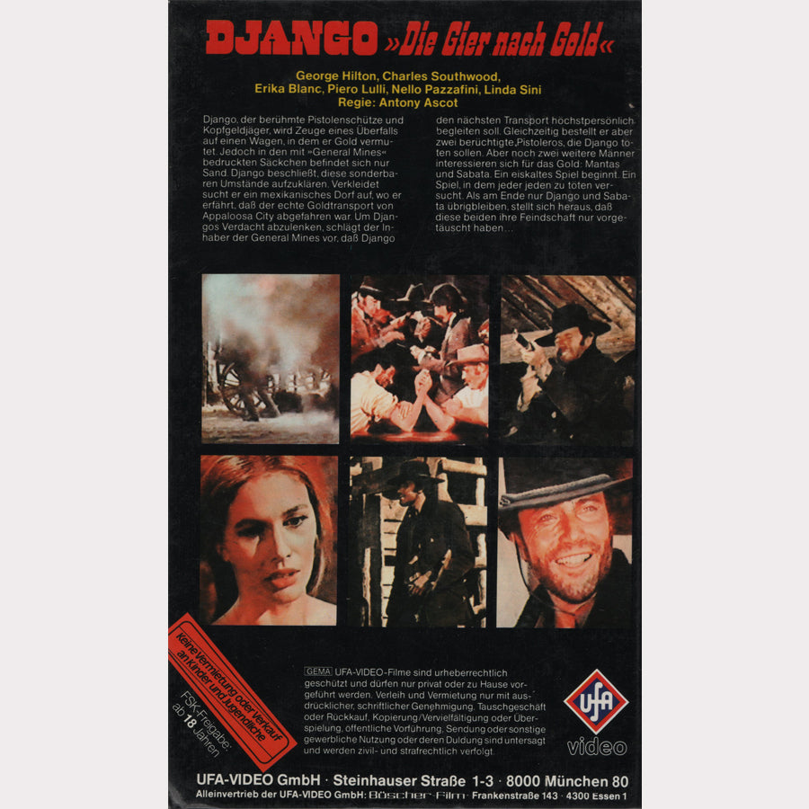 Django - Die Gier nach Gold (VHS - DE)
