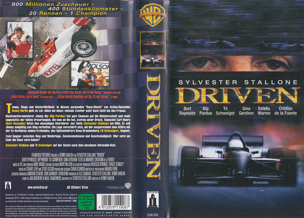 Driven (VHS - 2002 - DE)