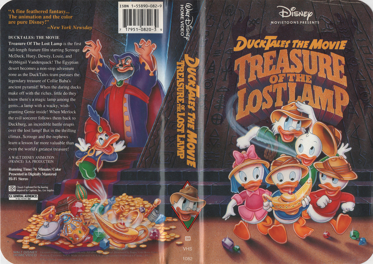 Duck Tales: The Movie - Treasure of the Lost Lamp (VHS - US)