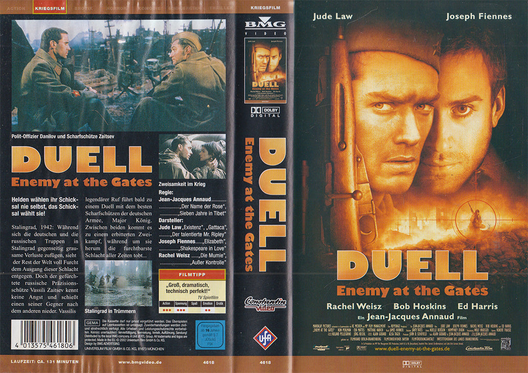 Duell - Enemy at the Gates (VHS - 2002 - DE)