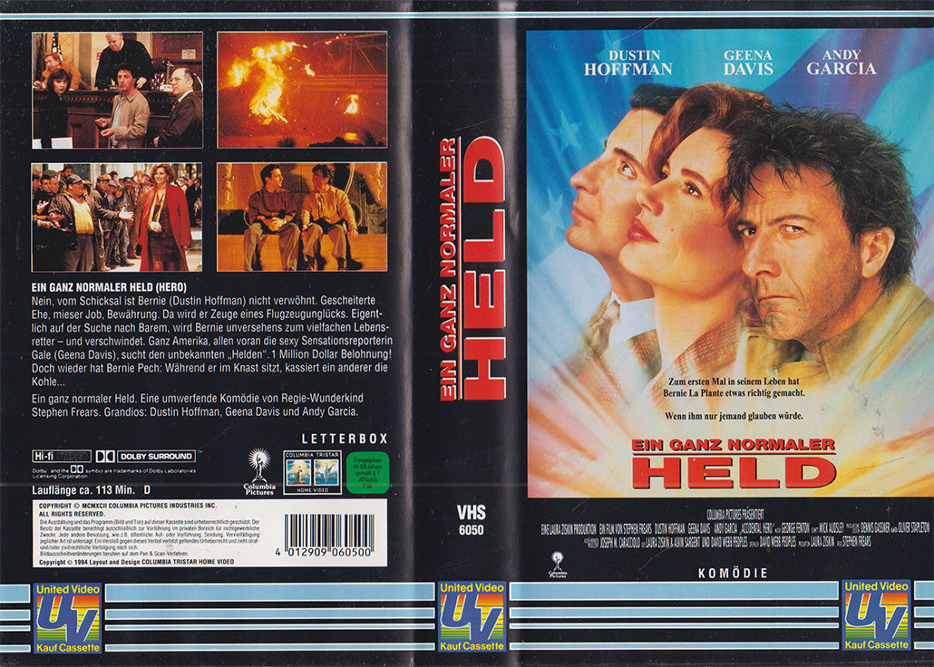 Ein ganz normaler Held (VHS - 1994 - DE)