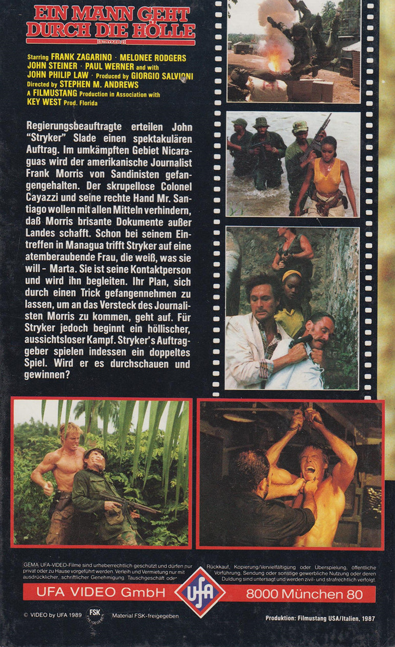 A Man Goes Through Hell (VHS - 1989 - DE)