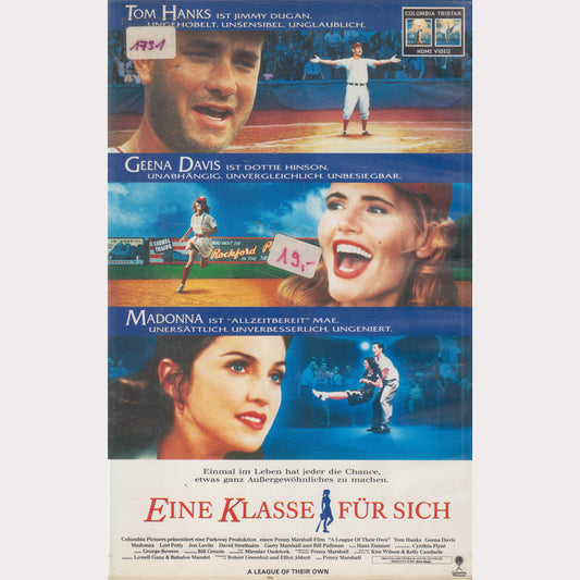 Eine Klasse für sich (VHS - 1993 - DE)