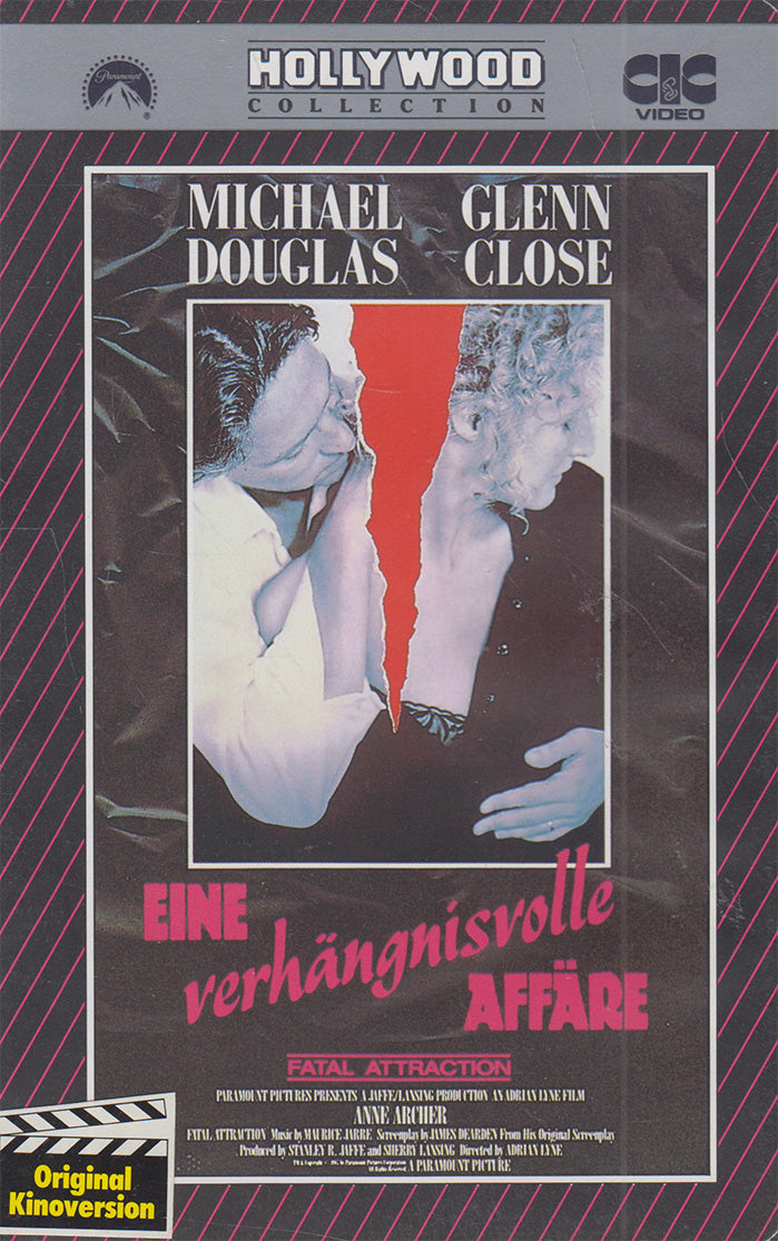 Eine verhängnisvolle Affäre (VHS - DE)