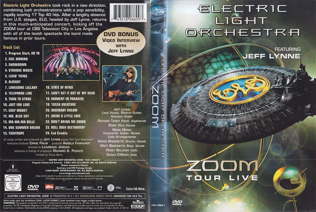 Electric Light Orchestra - Zoom Tour Live (DVD - 2001 - EU)