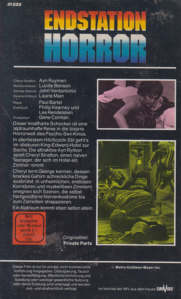 Endstation Horror (VHS - DE)