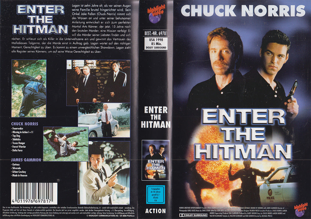 Enter The Hitman (VHS - DE)