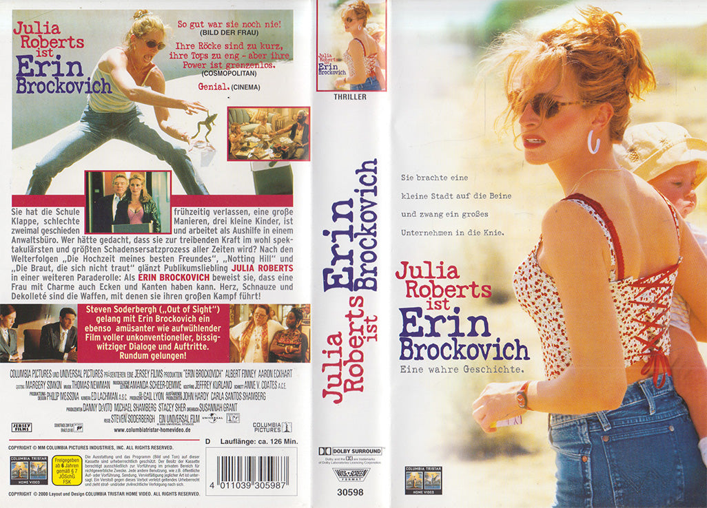 Erin Brockovich - Une histoire vraie (VHS - 2000 - DE)