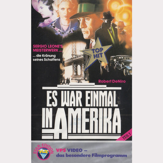 Es war einmal in Amerika Teil 1 VPS Video 1985 VHS Kassette Cover