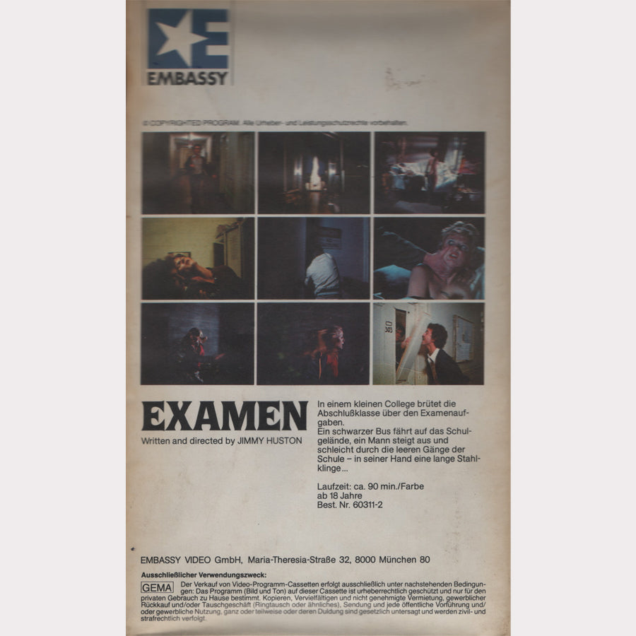 Examen (VHS - DE)