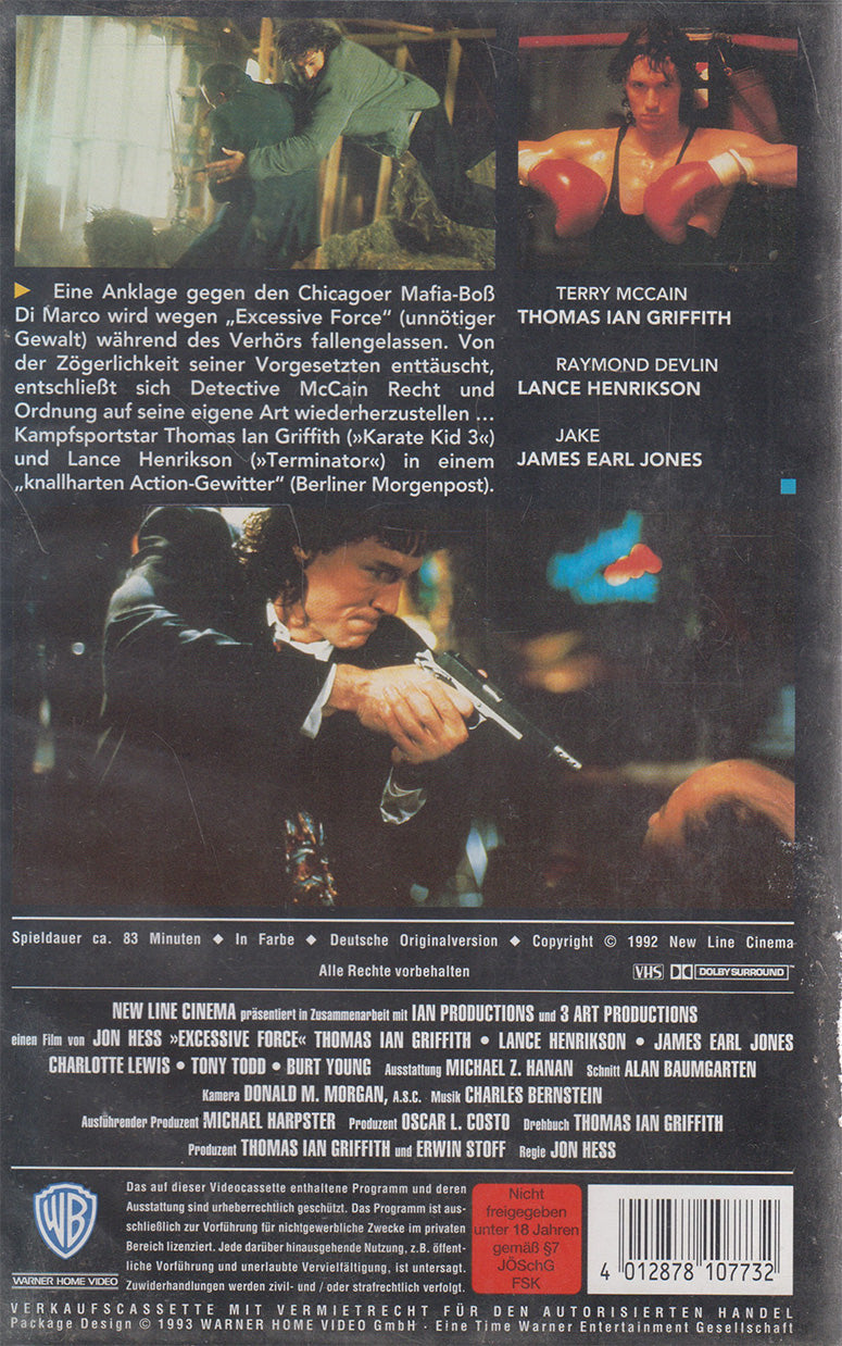 Excessive Force (VHS - 1993 - DE)