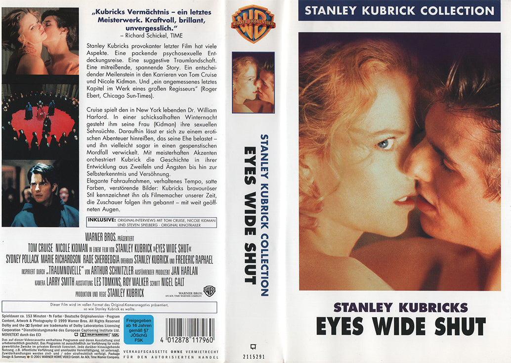 Eyes Wide Shut (VHS - 2001 - DE)