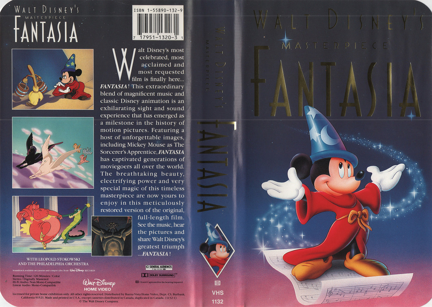 Fantasia (VHS - US)