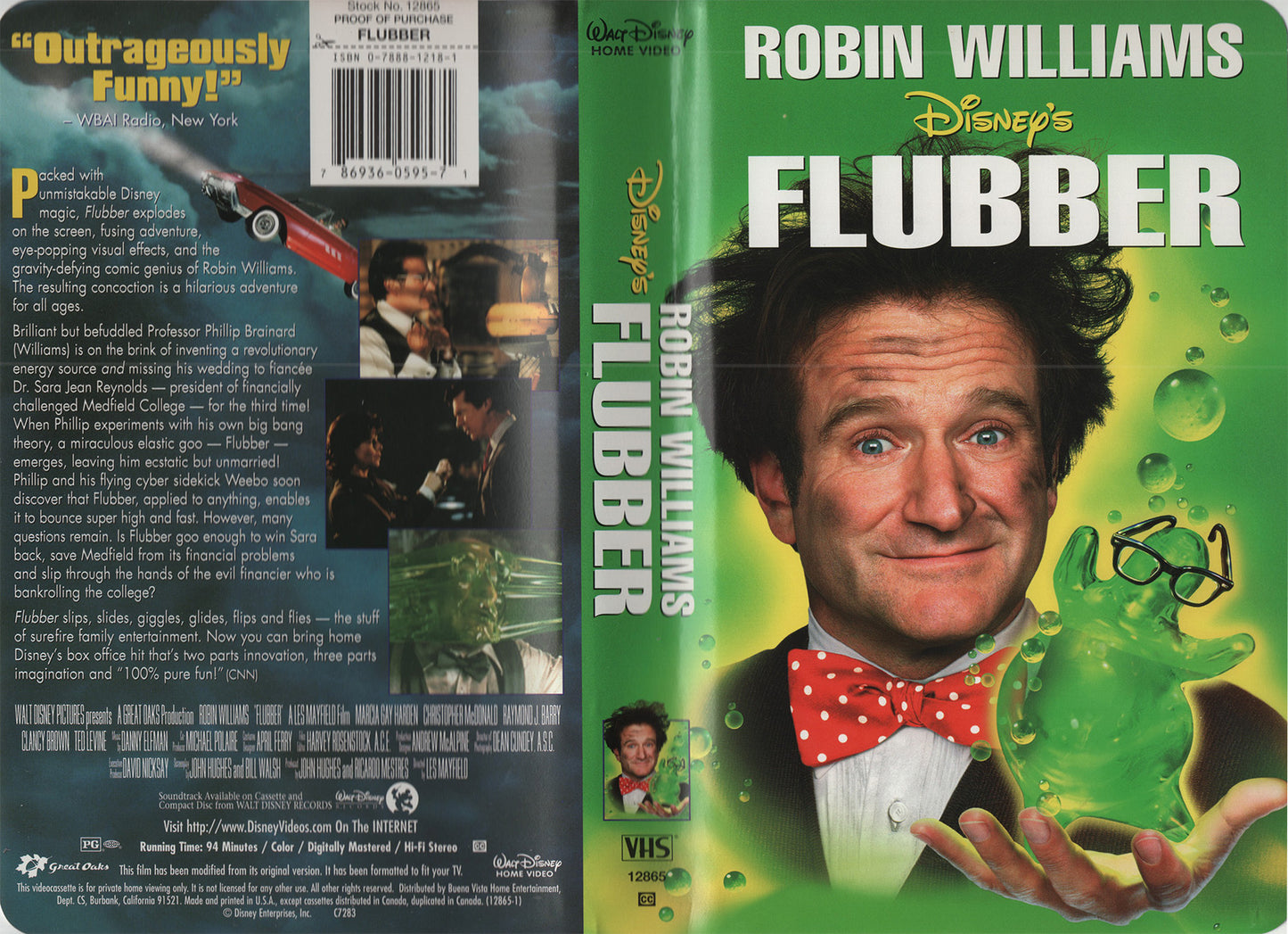 Flubber (VHS - US)