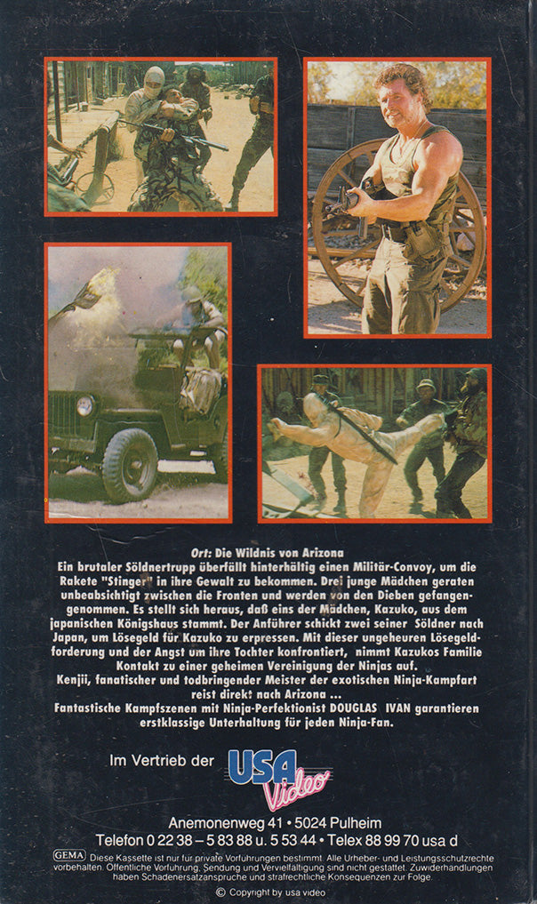 Force of the Ninja (VHS - DE)