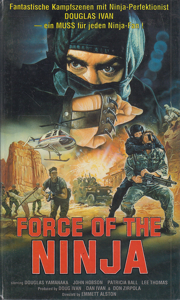 Force of the Ninja (VHS - DE)