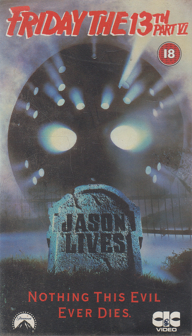 Vendredi 13, partie VI : Jason est vivant (VHS - Royaume-Uni)