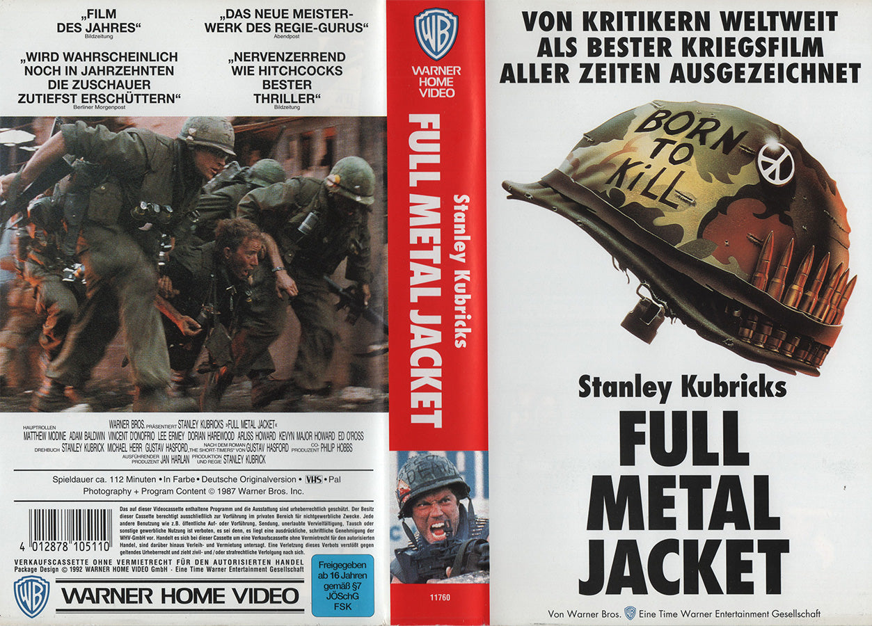 Full Metal Jacket (VHS - 1992 - DE)