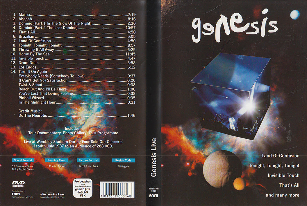 Genesis - Live (DVD - DE)