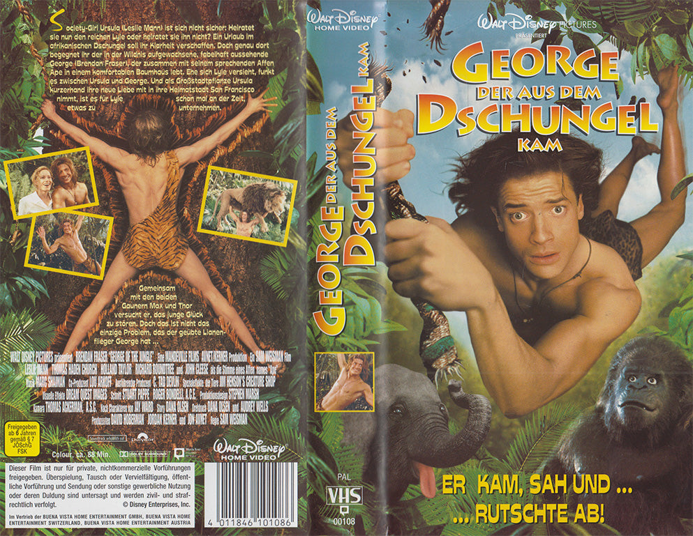 George of the Jungle (VHS - DE)