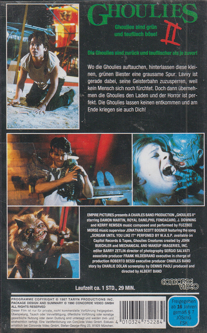Ghoulies II (VHS - 1990 - DE)