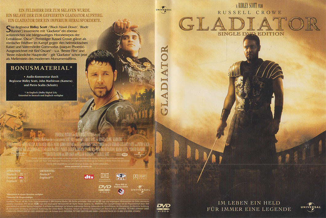 Gladiator (DVD - 2004 - DE)