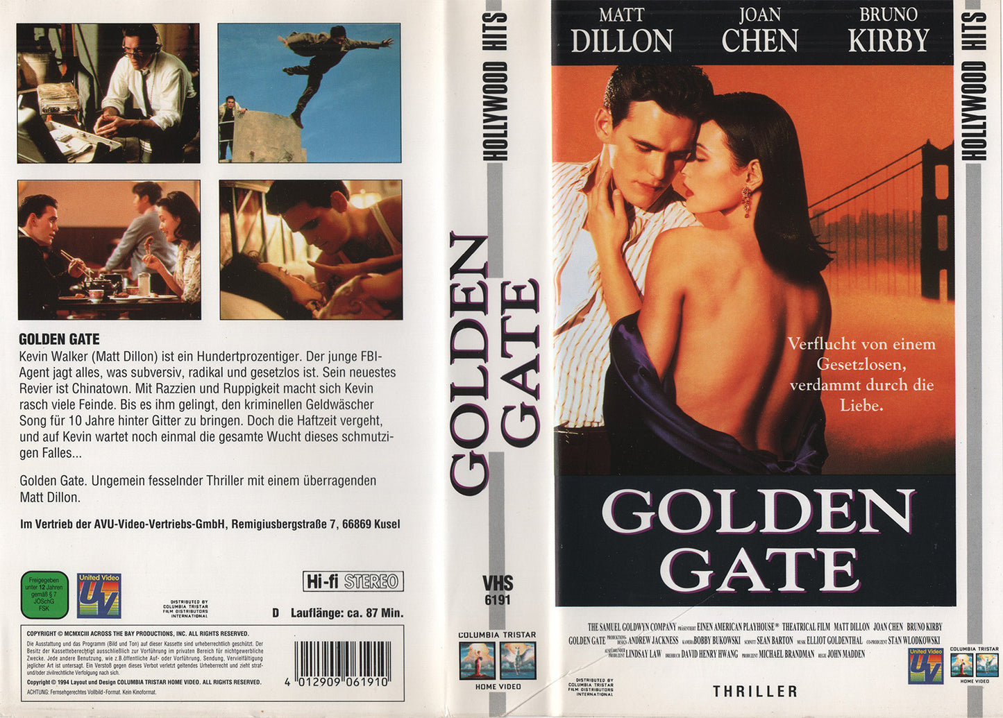 Golden Gate (VHS - 1994 - DE)