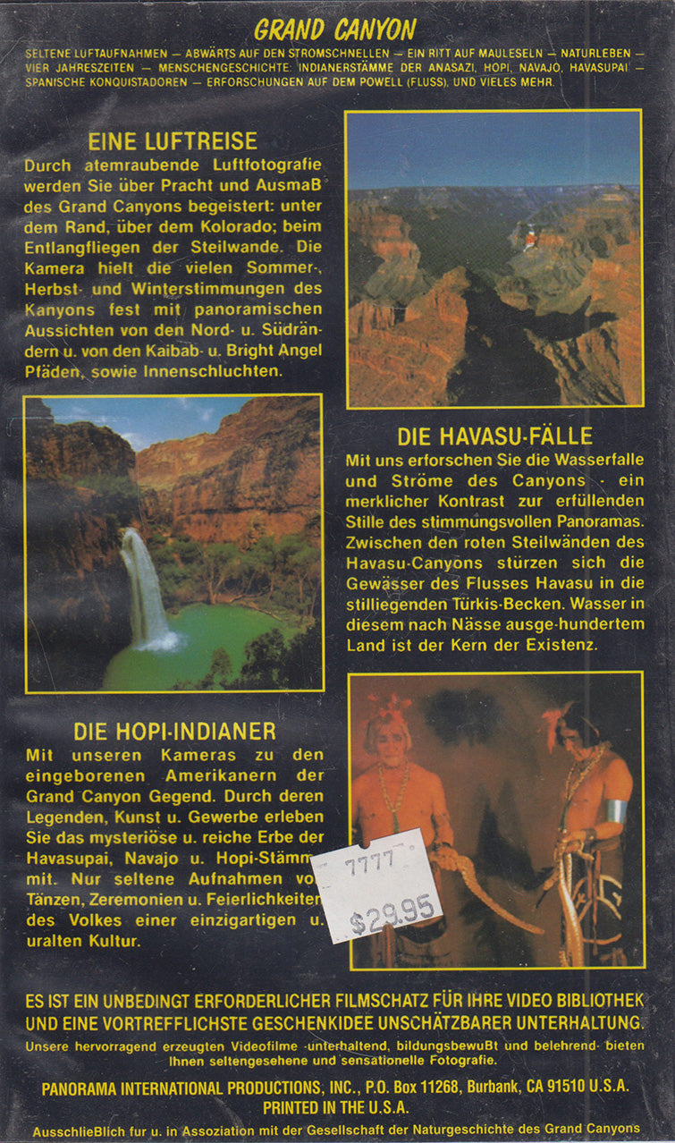 Grand Canyon - Eine Entdeckungsreise (VHS - DE)