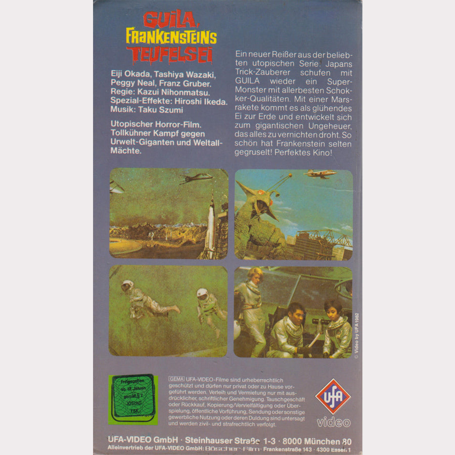Guila, Frankensteins Teufelsei (VHS - 1982 - DE)