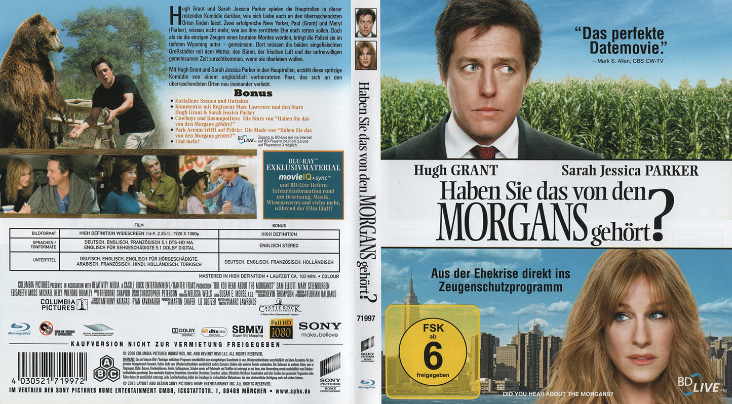 Haben Sie das von den Morgans gehört? (Blu-ray - 2010 - DE)