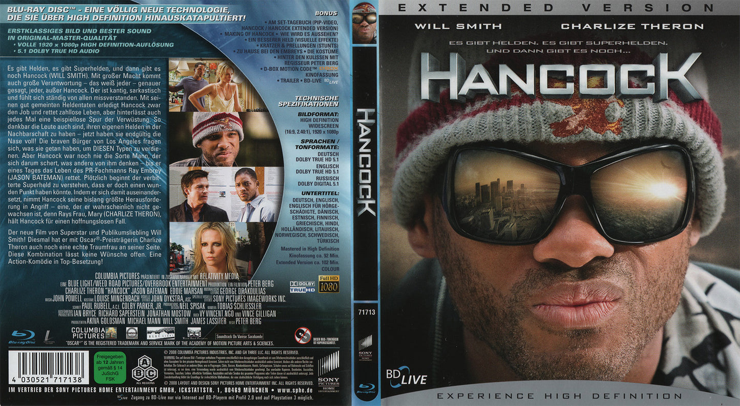 Hancock (Blu-ray - 2008 - DE)